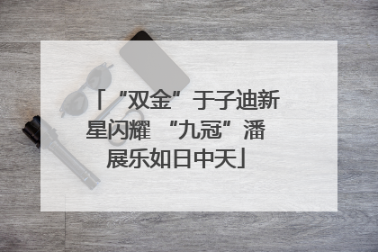 “双金”于子迪新星闪耀 “九冠”潘展乐如日中天