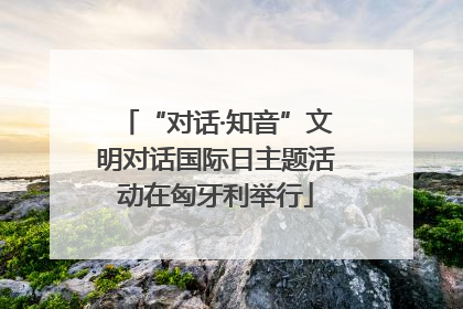 “对话·知音”文明对话国际日主题活动在匈牙利举行