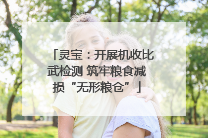 灵宝：开展机收比武检测 筑牢粮食减损“无形粮仓”