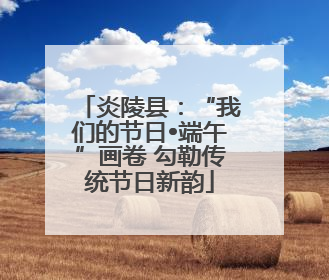 炎陵县：“我们的节日•端午”画卷 勾勒传统节日新韵