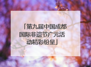 第九届中国成都国际非遗节广元活动精彩纷呈