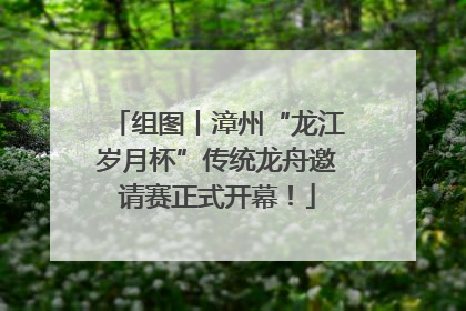 组图丨漳州“龙江岁月杯”传统龙舟邀请赛正式开幕！