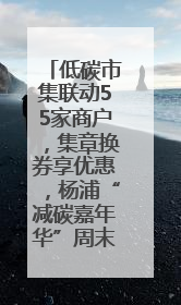 低碳市集联动55家商户，集章换券享优惠，杨浦“减碳嘉年华”周末亮相大学路