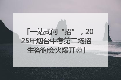 一站式问“招”，2025年烟台中考第二场招生咨询会火爆开幕