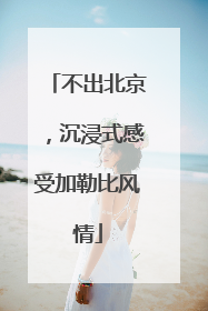 不出北京，沉浸式感受加勒比风情