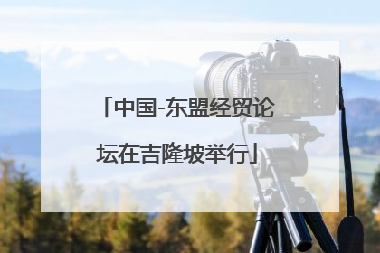 中国-东盟经贸论坛在吉隆坡举行