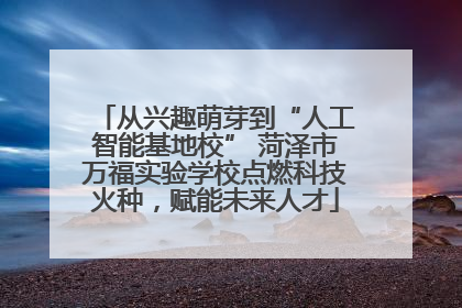 从兴趣萌芽到“人工智能基地校” 菏泽市万福实验学校点燃科技火种，赋能未来人才