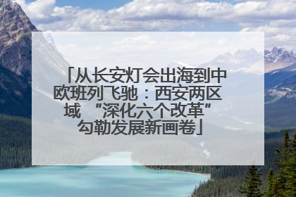 从长安灯会出海到中欧班列飞驰：西安两区域 “深化六个改革” 勾勒发展新画卷
