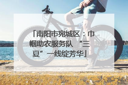 南阳市宛城区：巾帼助农服务队 “三夏”一线绽芳华