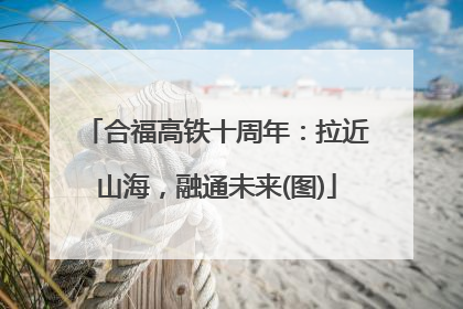 合福高铁十周年：拉近山海，融通未来(图)