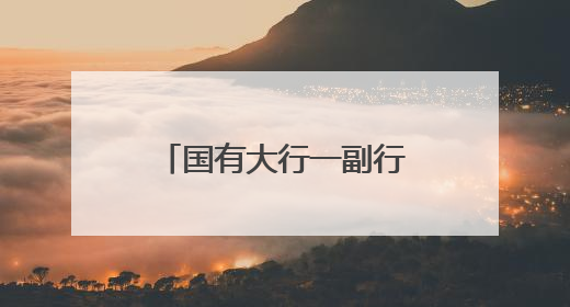 国有大行一副行长，官宣辞职！