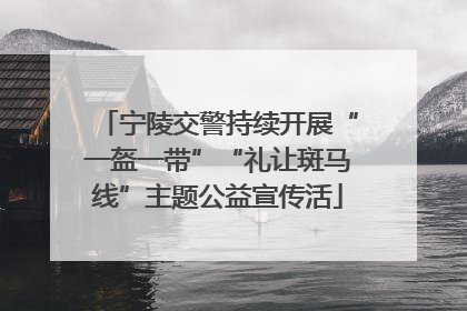 宁陵交警持续开展“一盔一带”“礼让斑马线”主题公益宣传活