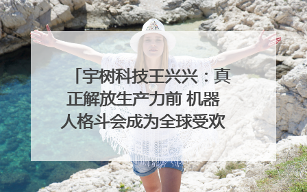 宇树科技王兴兴：真正解放生产力前 机器人格斗会成为全球受欢迎的赛事｜科技观察