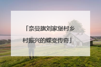 奈曼旗刘家堡村乡村振兴的蝶变传奇