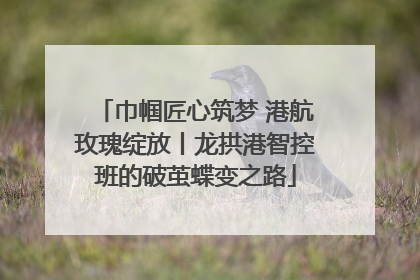 巾帼匠心筑梦 港航玫瑰绽放丨龙拱港智控班的破茧蝶变之路