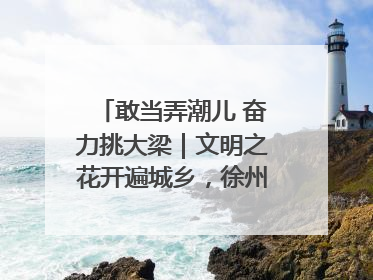 敢当弄潮儿 奋力挑大梁｜文明之花开遍城乡，徐州以昂扬风貌冲刺“万亿之城”