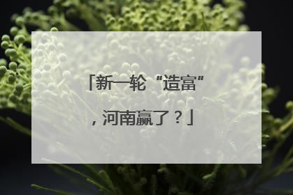 新一轮“造富”，河南赢了？