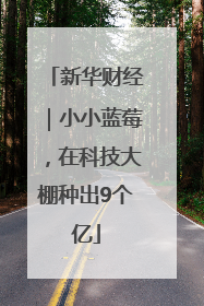 新华财经｜小小蓝莓，在科技大棚种出9个亿