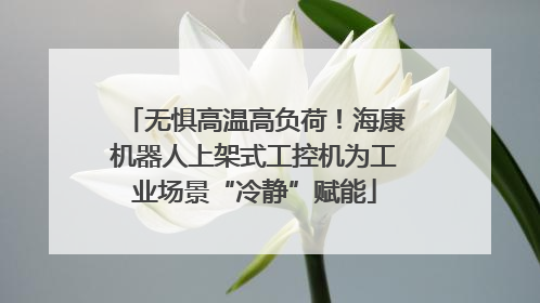 无惧高温高负荷！海康机器人上架式工控机为工业场景“冷静”赋能