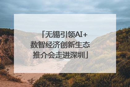 无锡引领AI+数智经济创新生态推介会走进深圳