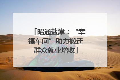 昭通盐津：“幸福车间”助力搬迁群众就业增收