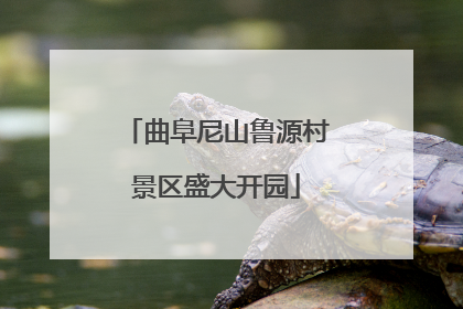 曲阜尼山鲁源村景区盛大开园