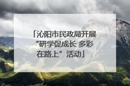 沁阳市民政局开展“研学促成长 多彩在路上”活动