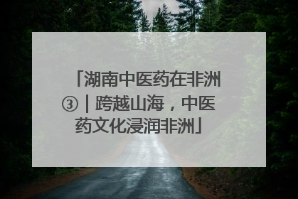 湖南中医药在非洲③｜跨越山海，中医药文化浸润非洲