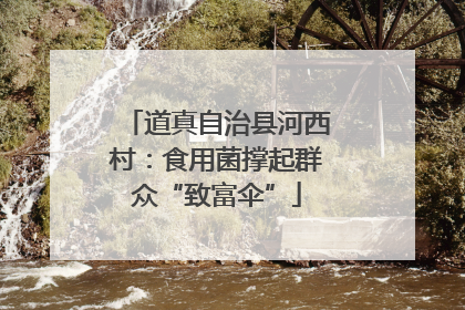 道真自治县河西村：食用菌撑起群众“致富伞”