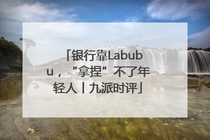 银行靠Labubu，“拿捏”不了年轻人丨九派时评